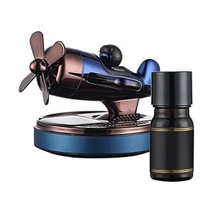 Aclix Aircraft Shaped Premium Solar Powered Car Air Freshner Car ...
