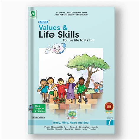 Buy Class 7 Candid Values & Life Skills Book | Evergreen Publications
