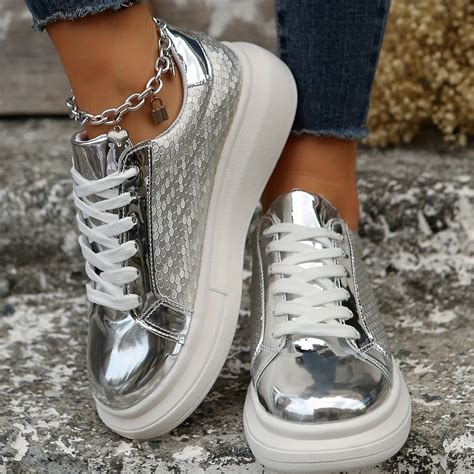 Metallic Silver Shoes For Womens on Sale | bellvalefarms.com
