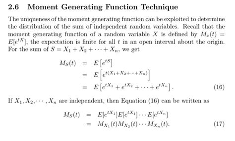 Moment Generating Function Problem 的图像结果