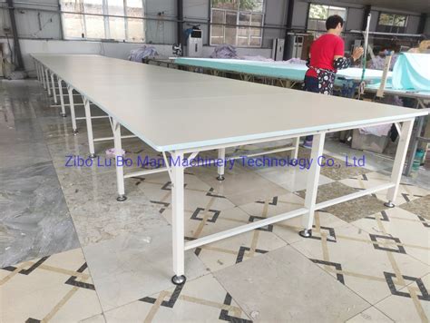 Textile Cutting Table for Garment Industry Sewing Cutting Tables ...