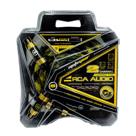 THE LUXEPUNCH SERIES 2 CHANNEL RCA CABLE (5 METRES) – MOTOGEAR ...