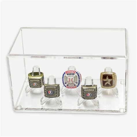 Buy 5 Ring Championship Ring Display Case | Ring Boxes for Multiple ...