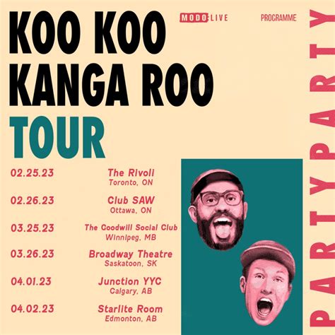 KOO KOO KANGA ROO | CANADA - MODO LIVE