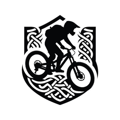 Cycling bmx downhill mountain biking | Premium AI-generated vector