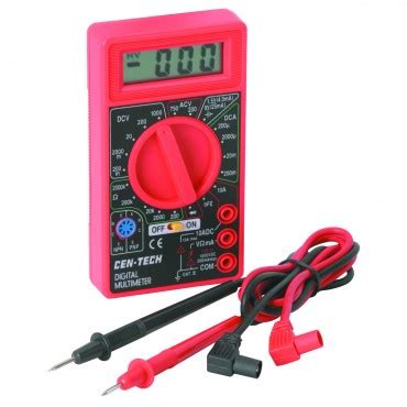 Image result for 7 Function Digital Multimeter Manual