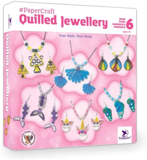 Quilted jewellery | girl toy Sam's Toys world in Ahmedabad Gujarat at ...