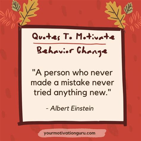 25 Quotes To Motivate Behavior Change