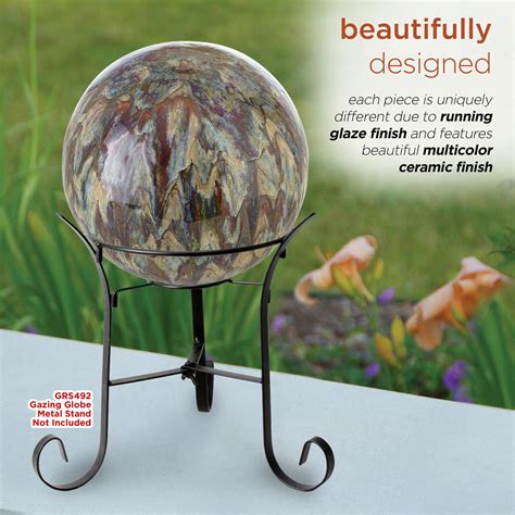 Ceramic Gazing Ball Stands