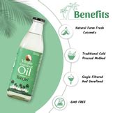 Pure Cold-Pressed Virgin Coconut Oil - 150 ml | 400 ml | 500 ml – TENGIN.IN