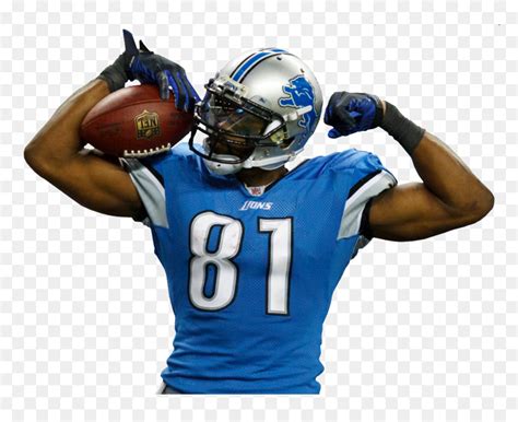 Calvin Johnson Detroit Lions, HD Png Download - vhv