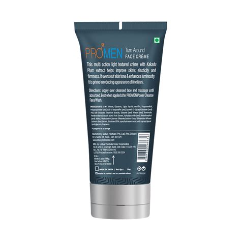 Buy Lotus Professional Promen Turn Around Face Creme Online