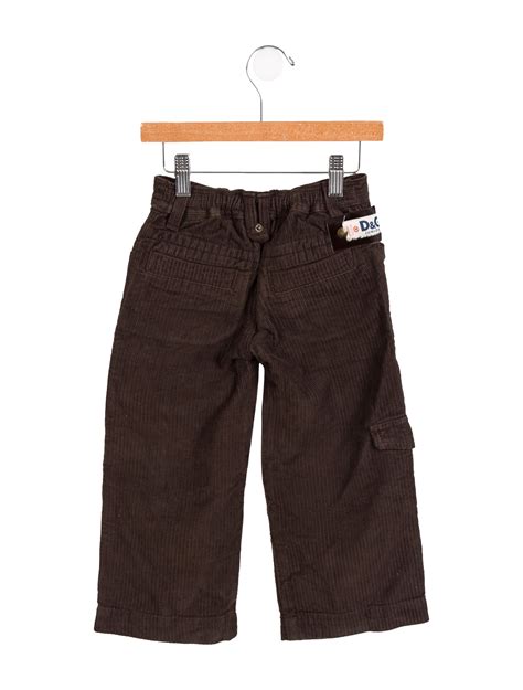 D&G Boys' Corduroy Pants - Brown Sizes 2-6, Boys - WDG36957 | The RealReal