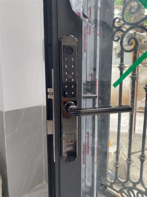 Khoá Vân Tay Cửa Nhôm SEAKEY F42B - Việt Hưng Smarthome