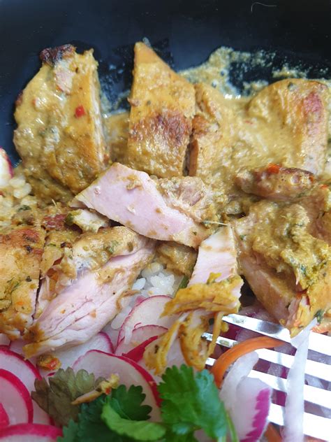 Is this chicken undercooked? - waitress said it was fine because it is chicken thigh and ...