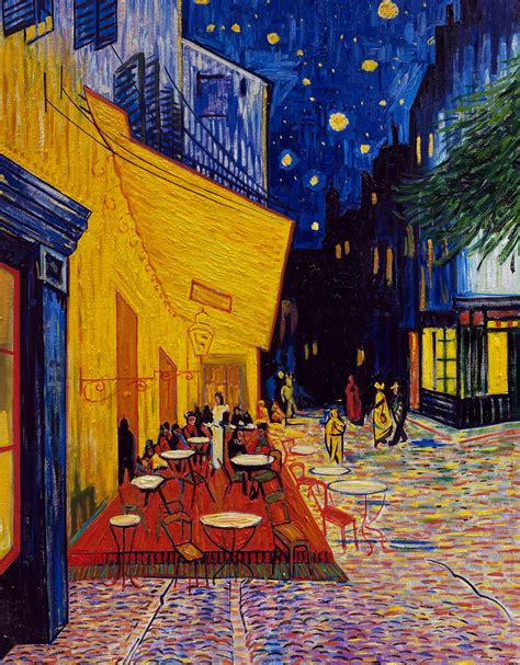 Van Gogh Cafe Terrace At Night Analysis