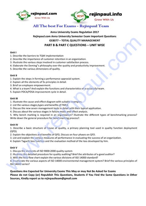 GE8077 IQ R17 - Anna University Exams Regulation 2017 Rejinpaul Anna ...