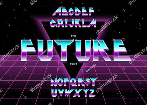 Text Style Retro Future 的图像结果