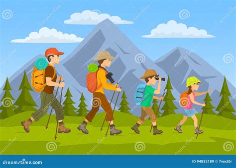 Hikers Stock Illustrations - 499 Hikers Stock Illustrations, Vectors ...