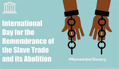 International Day for the Remembrance of the Slave Trade and its ...