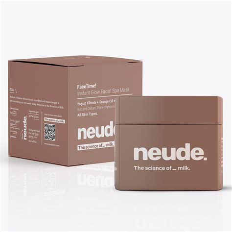 Buy Neude FaceTime Instant Glow Facial Face Mask for Even Skin Tone and ...
