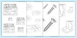 Halloween-Themed Finish the Picture Worksheet Pack - Twinkl