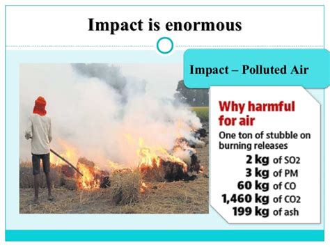 STUBBLE BURNING
