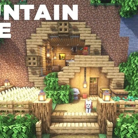 Image result for Mountain Base Tutorial Minecraft