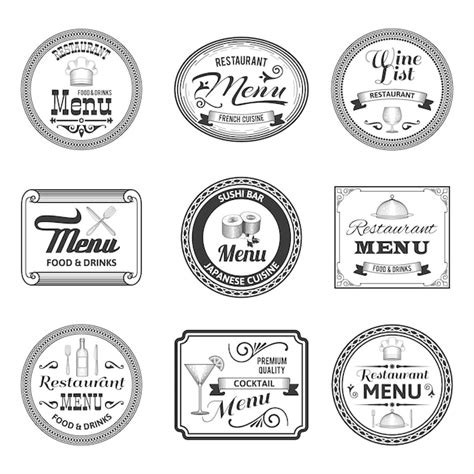 Menu Logo Afbeeldingen - Gratis downloaden op Freepik