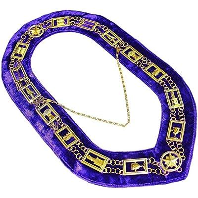 Masonic Regalia OES Order of Star Metal Chain Collar | Ubuy India