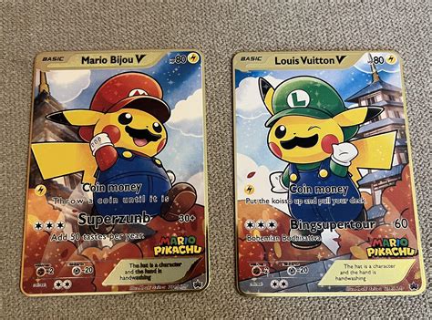 Gorgeous Mario Pikachu set arrived, thinking I should get these graded ...