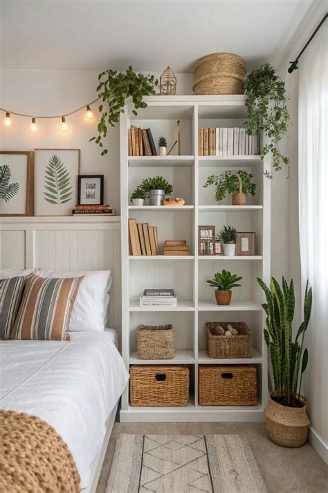 21+ Inspiring Bedroom Shelf Ideas to Transform Your Space | Bedroom ...