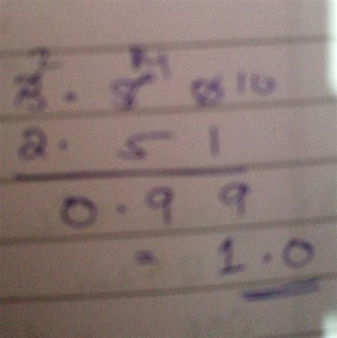 Solve 3.5-2.51 with due regard to significant figure - Brainly.in