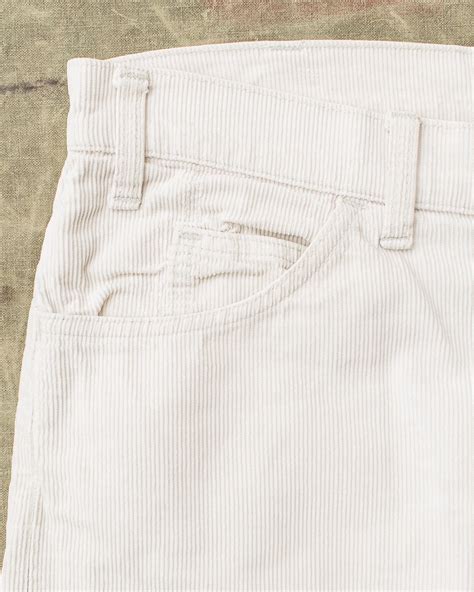 Vintage 60's Levi's Big E White Corduroy Pants – Second Sunrise
