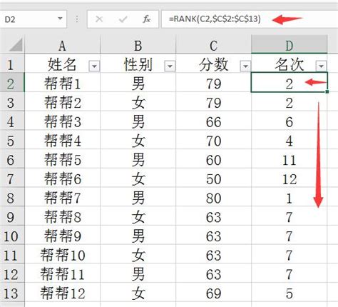 Excel分類排名技巧，函數引用簡單迅捷，一鍵操作不加班 - 每日頭條