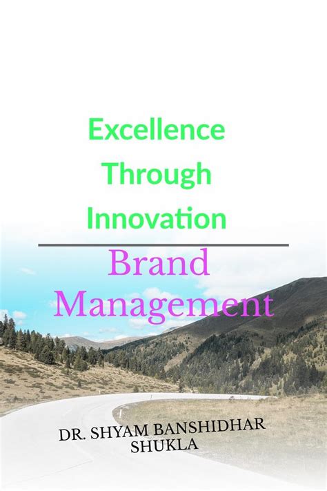 Buy Excellence Through Innovation: Brand Management Book Online at Low ...