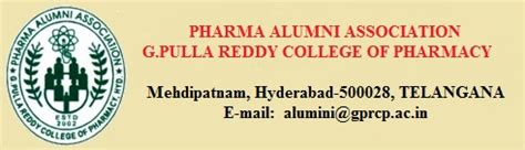 G.Pulla Reddy College of Pharmacy,Hyderabad