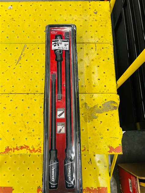 Husky Pry Bar Set - 3 Piece at Home Depot $29.97