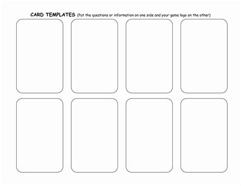 Flashcards Template Printable at Carolyn Pless blog