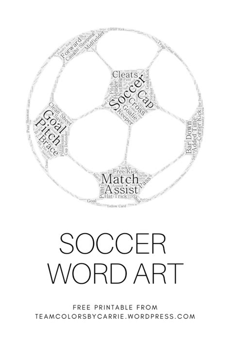 Soccer Word Art 的图像结果