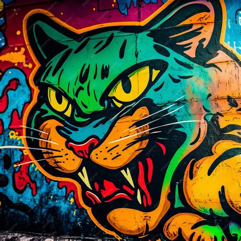Graffiti Animals Drawings