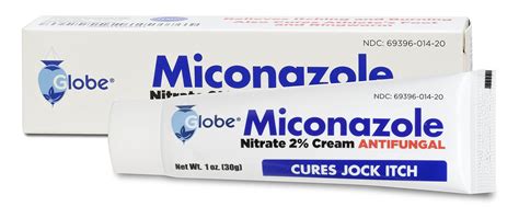 Miconazole Nitrate 2% Antifungal Cream - 1 Oz