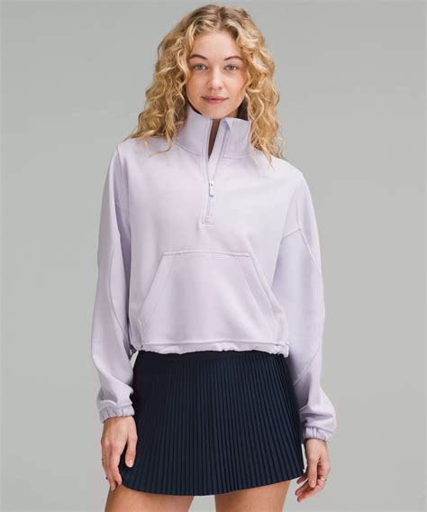 Brushed Softstreme Half Zip | Women's Hoodies & Sweatshirts | lululemon