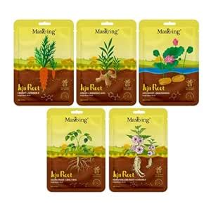 Buy MasKing Jeju Root face sheet mask for skin hydrating & Firming ...