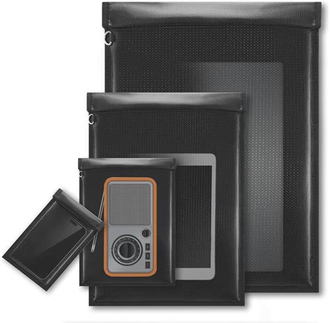 Amazon.com: 4 Pack Faraday Bags, Faraday Cage for Laptops, Tablet ...