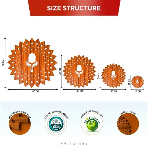 Sacred Shivling Mandala Wooden Decor – Ritwikas