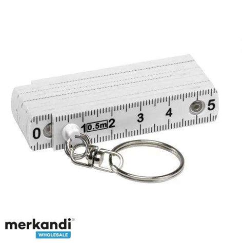 Mini Plastic Folding Rule 50cm White Compact folding ruler for precise ...