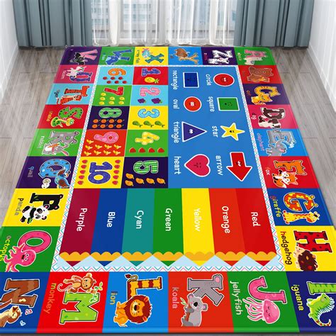 AKUNRUG Baby Play Mat, Super Soft Playmat Baby Crawling Mat Foldable ...