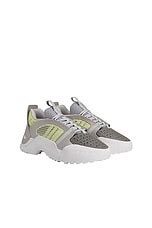 adidas Originals X Dingyun Zhang Kouza Sneaker in Almost Lime, Clear ...