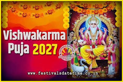2027 Vishwakarma Puja Date and Time, 2027 Vishwakarma Puja Calendar ...